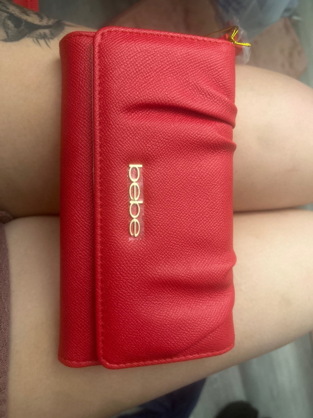 Red BEBE Wallet